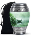 Dove Urn Small Urn Funeral, Ashes Memorial Urn