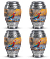Macaw Parrot Theme 3 Inch Keepsake Pack of 4