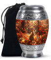 Deer Theme Large Urn 10 Inch
