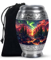 Deer Theme Large Urn 10 Inch