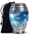 Dove Theme Large Urn 10 Inch