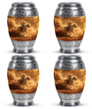 Cowboy Theme 3 Inch Keepsake Pack of 4
