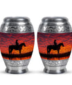 Cowboy Theme 3 Inch Keepsake Pack of 2