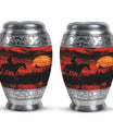 Cowboy Theme 3 Inch Keepsake Pack of 2