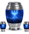 Cross Theme Large Urn With 2 Keepsake Urn