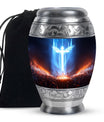 Cross Theme Large Urn 10 Inch