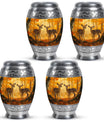Deer Family Theme 3 Inch Keepsake Pack of 4