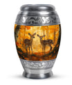 Deer Family Theme Large Urn 10 Inch