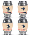 Cowboy Theme 3 Inch Keepsake Pack of 4