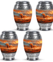 Horse Theme 3 Inch Keepsake Pack of 4