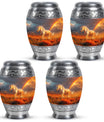 Horse Theme 3 Inch Keepsake Pack of 4