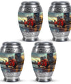 Motorcycle Theme 3 Inch Keepsake Pack of 4