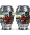 Motorcycle Theme 3 Inch Keepsake Pack of 2