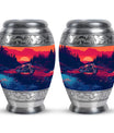 Motorcycle Theme 3 Inch Keepsake Pack of 2