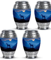Horse Theme 3 Inch Keepsake Pack of 4