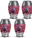 Peacock Theme 3 Inch Keepsake Pack of 4