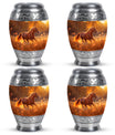 Runing Horse Theme 3 Inch Keepsake Pack of 4