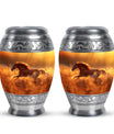 Runing Horse Theme 3 Inch Keepsake Pack of 2
