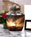 3 inch large Jesus Christ with Holy Cross Classic Urn,