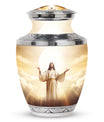 Large Classic Jesus Cross Memorial Urn.