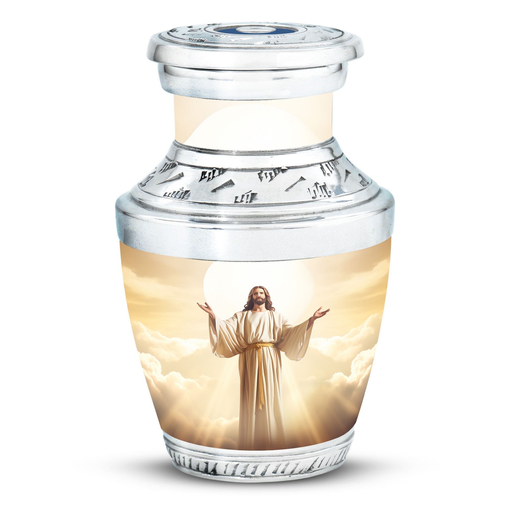 Large Classic Jesus Cross Memorial Urn.