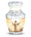 Large Classic Jesus Cross Memorial Urn.