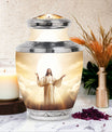 Large Classic Jesus Cross Memorial Urn.