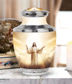 Large Classic Jesus Cross Memorial Urn.