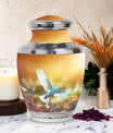 Large Classic Dove Urn for Human Cremation Ashes.