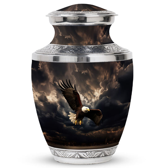 Classic 3-inch Eagle Urn for Human Ashes