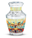Abstract Cycling Dreams - Bike Urns Funeral Large  Urns