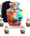Abstract Racing Dynamics - Car Urns Funeral Large Cremation Urns
