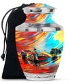 Abstract Racing Dynamics - Car Urns Funeral Large Cremation Urns