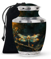 Amber Glide - Dragonfly Urn Large Memorial, Funeral Urn For Ashes