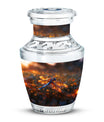 Fiery Dragonfly Dreams - Dragonfly Urn Memorial, Funeral Shape Urn