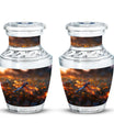 Fiery Dragonfly Dreams - Dragonfly Urn Memorial, Funeral Shape Urn