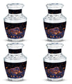 Starry Night Prowl - Tiger Urn Memorial, Funeral Shape Urn