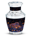 Starry Night Prowl - Tiger Urn Memorial, Funeral Shape Urn