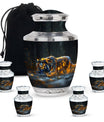 Ember Stalker - Tiger Urn Memorial, Funeral Cremation Urn