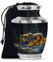 Ember Stalker - Tiger Urn Memorial, Funeral Cremation Urn