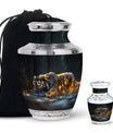 Ember Stalker - Tiger Urn Memorial, Funeral Cremation Urn