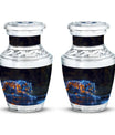 Fire Essence - Tiger Urn Memorial, Funeral Cremation Urn For Ashes
