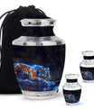 Fire Essence - Tiger Urn Memorial, Funeral Cremation Urn For Ashes