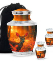 Golden Hour Fawn - Deer Urn Memorial, Funeral Shape Urn