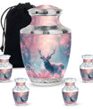 Deer Grove - Deer Urn Memorial, Funeral Cremation Urn For Ashes