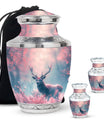 Deer Grove - Deer Urn Memorial, Funeral Cremation Urn For Ashes