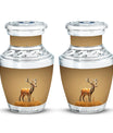 Autumn Dee - Deer Urn Memorial, Funeral Cremation Urn For Ashes