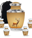 Autumn Dee - Deer Urn Memorial, Funeral Cremation Urn For Ashes