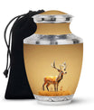 Autumn Dee - Deer Urn Memorial, Funeral Cremation Urn For Ashes