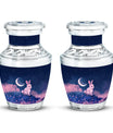 Lunar Blossom Watch - Rabbit Urn Memorial, Funeral Cremation Urn